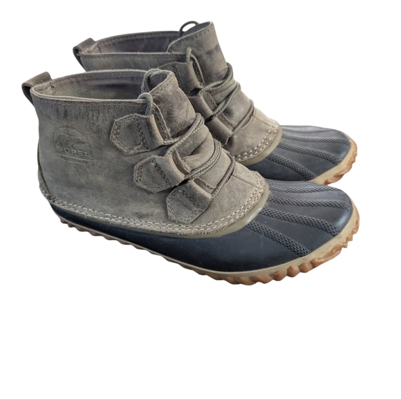 Sorel Out N About Classic Duck Boot Elk Green Size 7 Old Money Classic Preppy - Picture 5 of 11